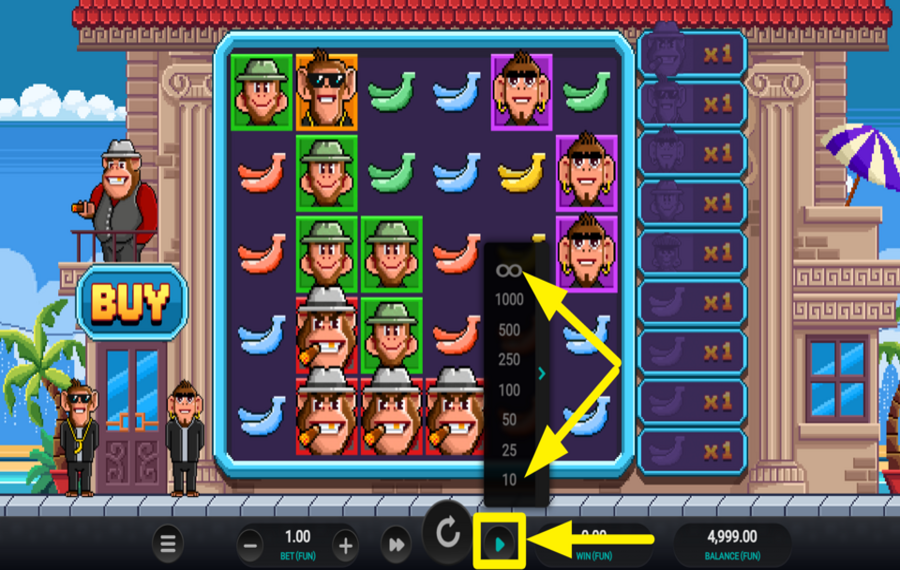 Banana Town TRIGGER AUTOMATIC PLAY.