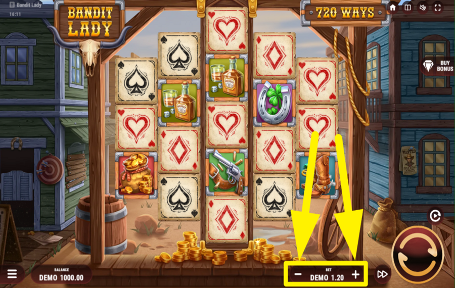 Bandit Lady FAI LA TUA SCOMMESSA.