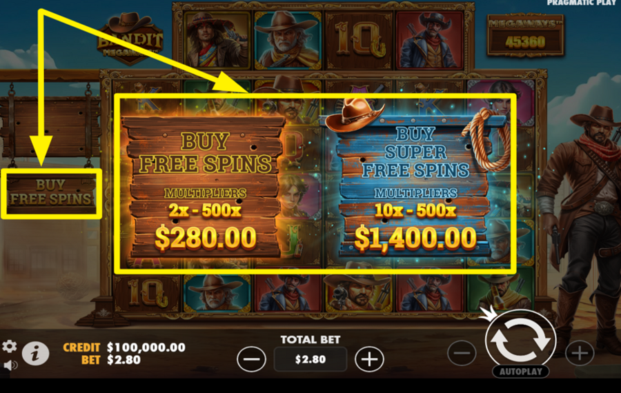 Bandit Megaways FREE SPINS, MORE WINS?