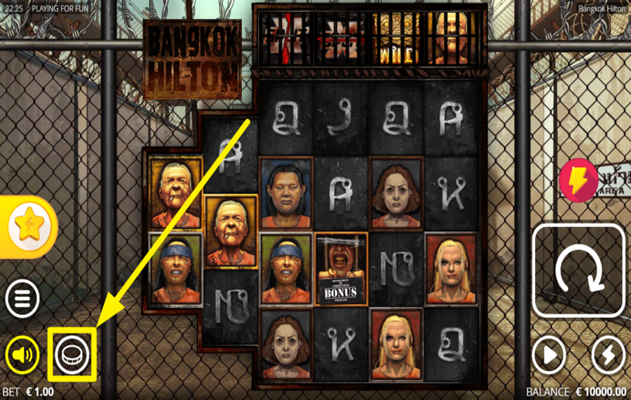 Bangkok Hilton ASSIGN A STAKE VALUE.