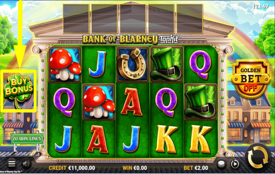 Bank of Blarney COLLECTEZ DES BONUS.