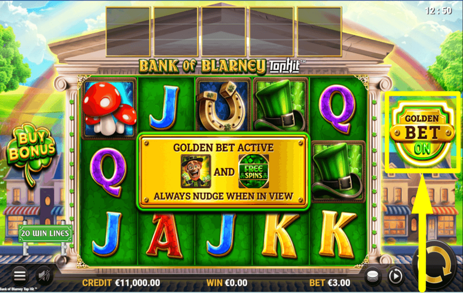 Bank of Blarney CHANGEZ VOTRE CHANCE.