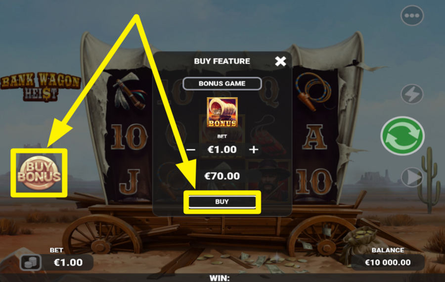 Bank Wagon Heist КУПИТЬ БОНУСНУЮ ИГРУ.