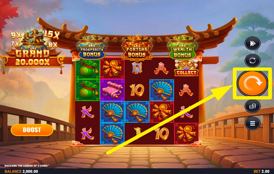 Baozang the Legend of 3 Coins SPIN TO WIN!