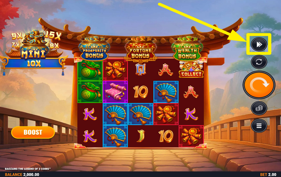 Baozang the Legend of 3 Coins SPEED UP THE ACTION.