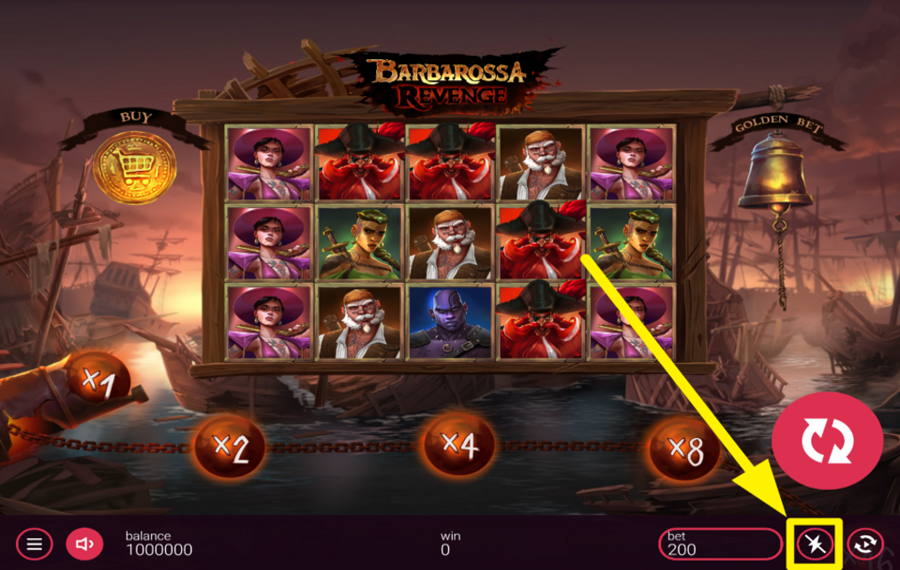 Barbarossa Revenge CHANGER LA VITESSE.