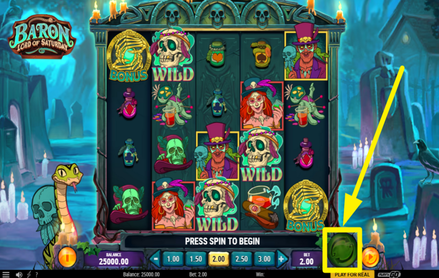 Baron Lord of Saturday ¡GIRA PARA GANAR!