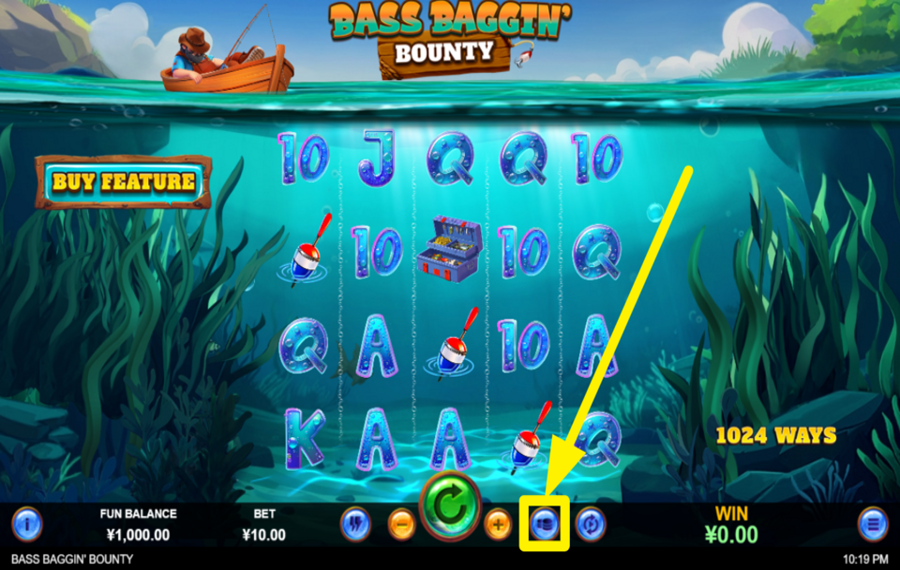 Bass Baggin Bounty ESTABLISH THE HIGHEST BETTING AMOUNT.