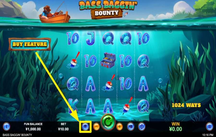 Bass Baggin Bounty SPEED UP THE ACTION.