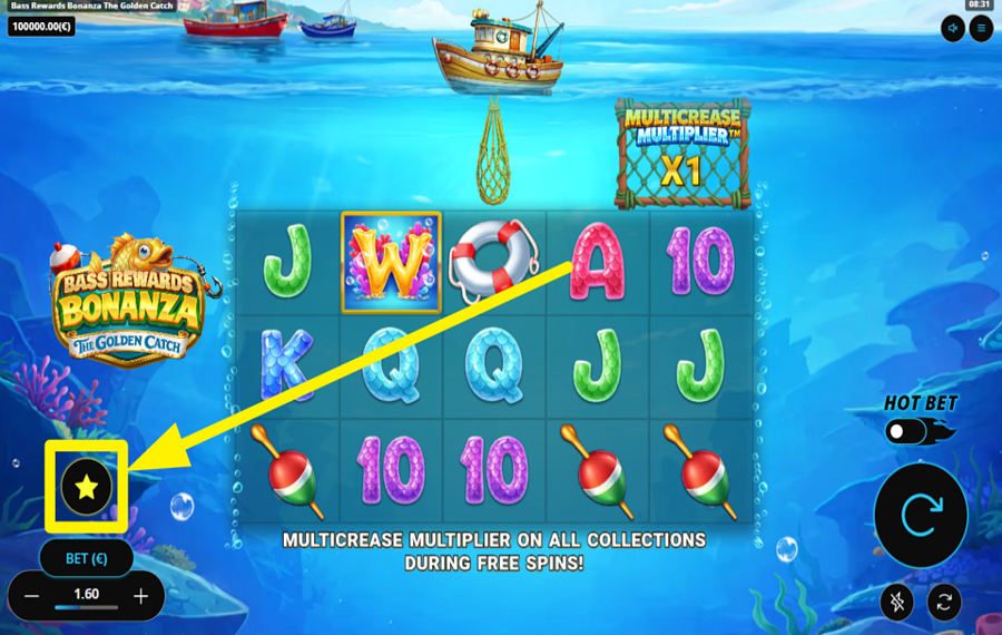 Bass Rewards Bonanza The Golden Catch DÉBLOQUEZ LE JEU BONUS.