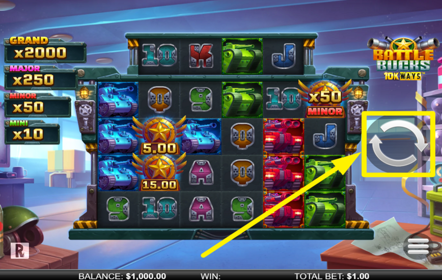 Battle Bucks 10K Ways QUE LE PLAISIR COMMENCE !