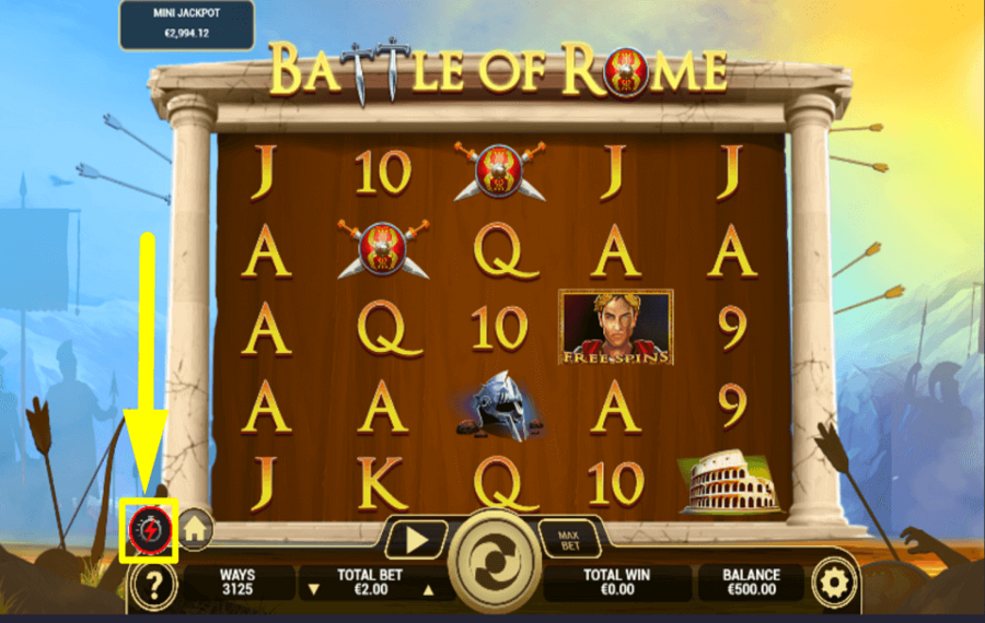 Battle of Rome SET UP RAPID PLAY.