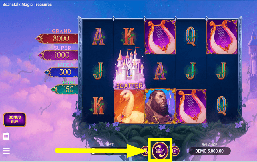 Beanstalk Magic Treasures DEDICATI AL GIOCO D'AZZARDO.