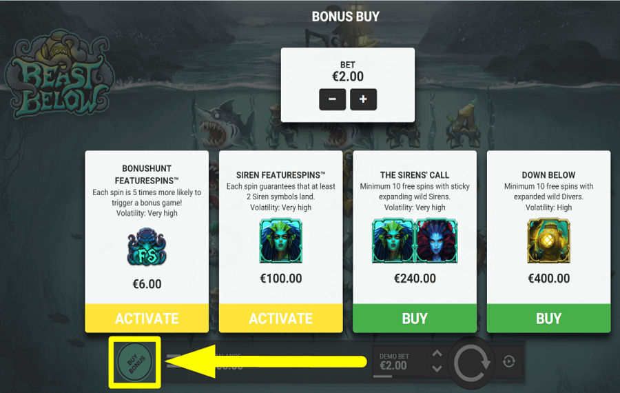 Beast Below КУПИТЬ БОНУС.