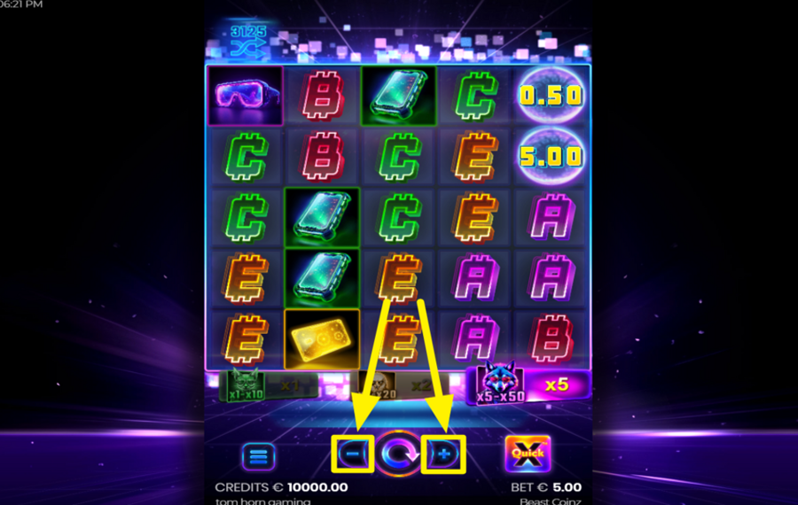 Beast Coinz УСТАНОВИТЕ СВОЮ СТАВКУ.