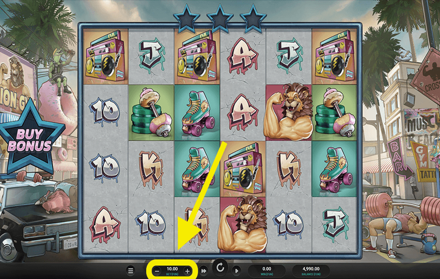 Beast Mode Elige el monto de tu apuesta.