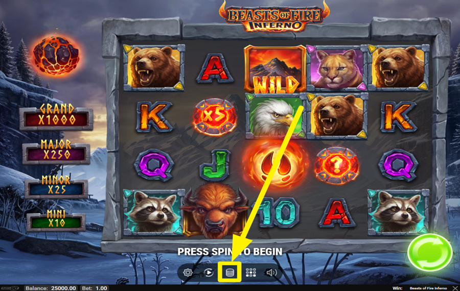 Beasts of Fire Inferno FATE LA VOSTRA SCOMMESSA.