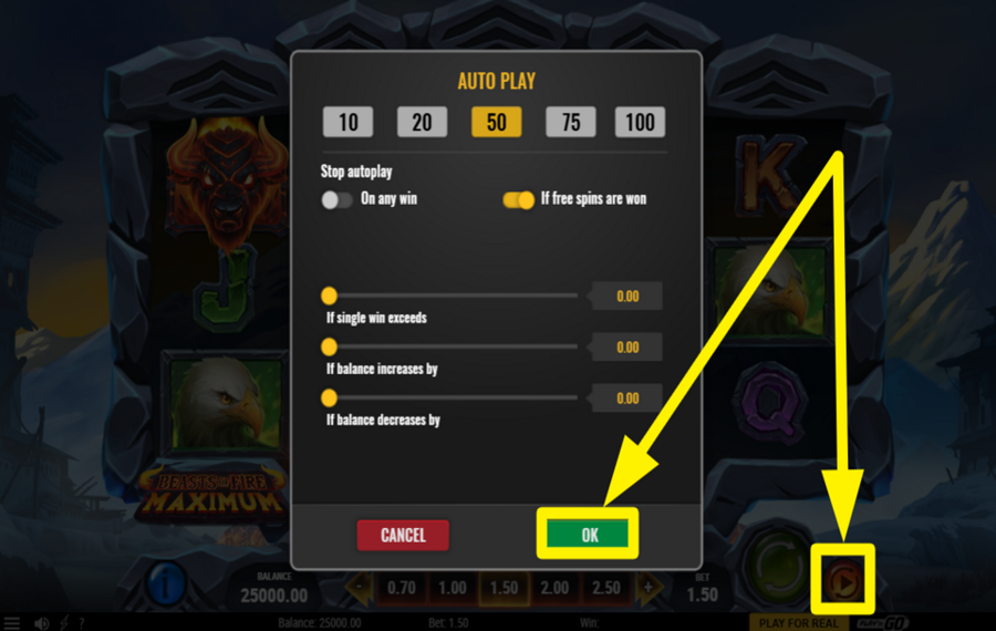 Beasts of Fire Maximum UTILIZZARE LA CENTRIFUGA AUTOMATICA.