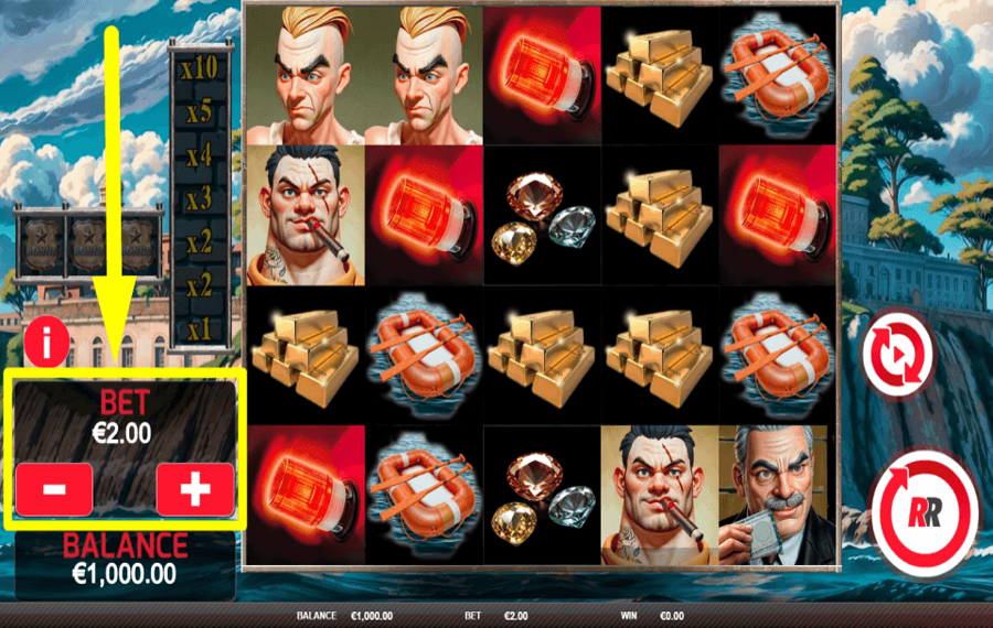 Beating Alcatraz MODIFICARE LA GIOCO.