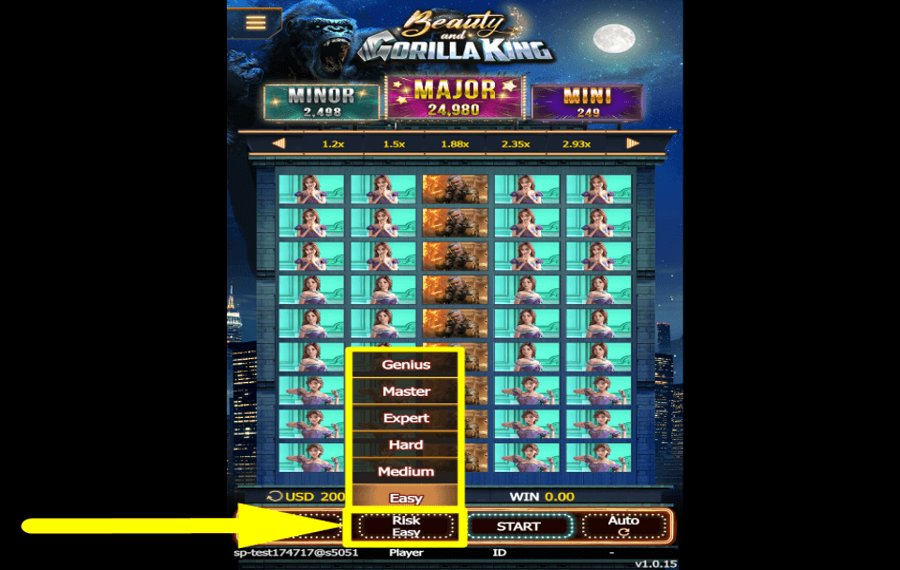 Beauty and Gorilla King ELIGE EL RIESGO.