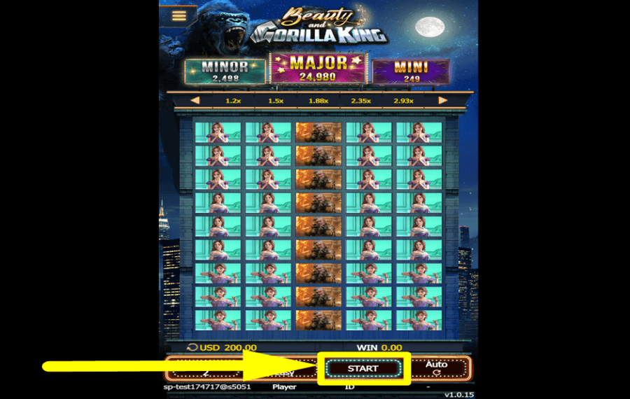 Beauty and Gorilla King COMIENZA EL JUEGO.