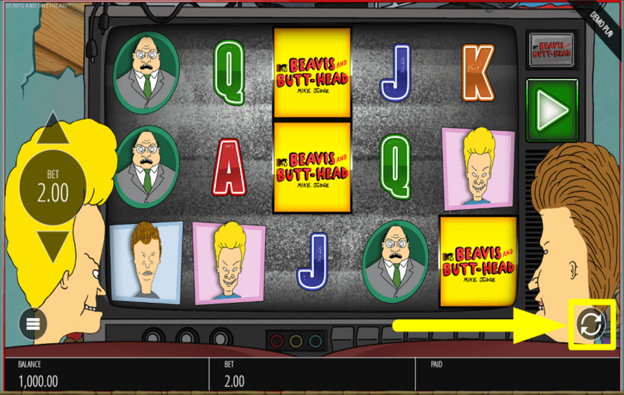 Beavis and Butthead USE THE AUTOPLAY FEATURE.