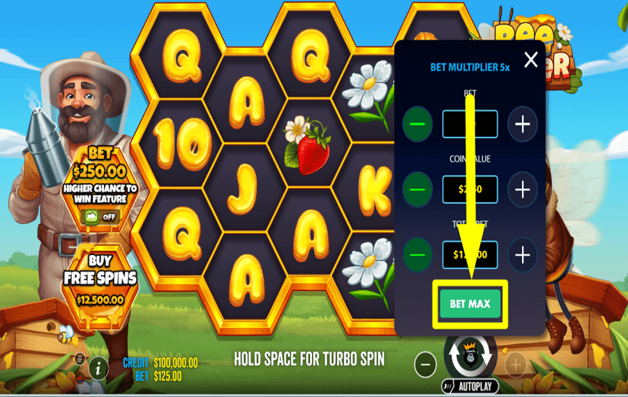 Bee Keeper APPROVARE LE GRANDI POSTE IN GIOCO.