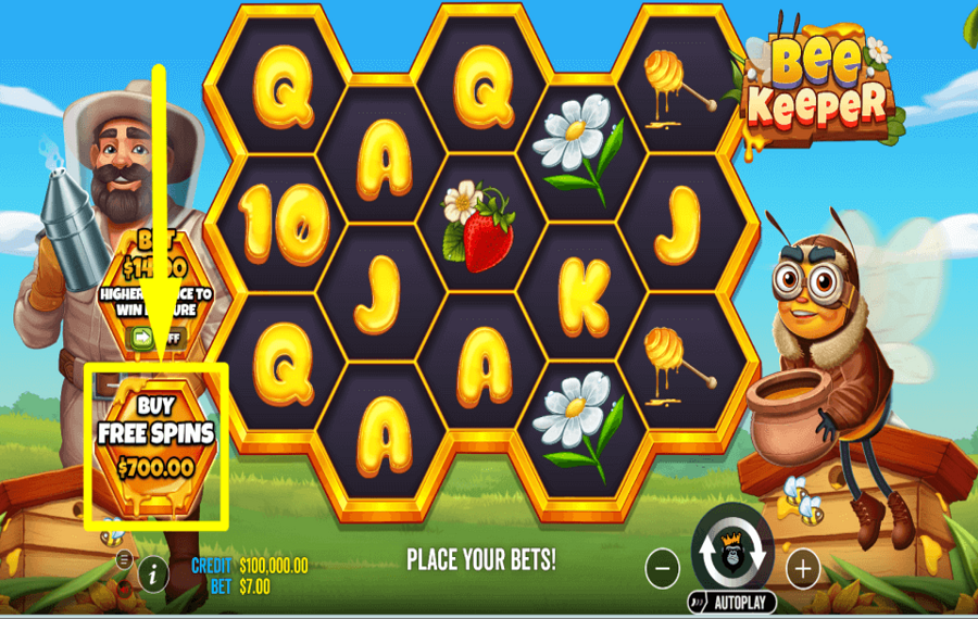 Bee Keeper ACQUISISCI GIRI EXTRA.