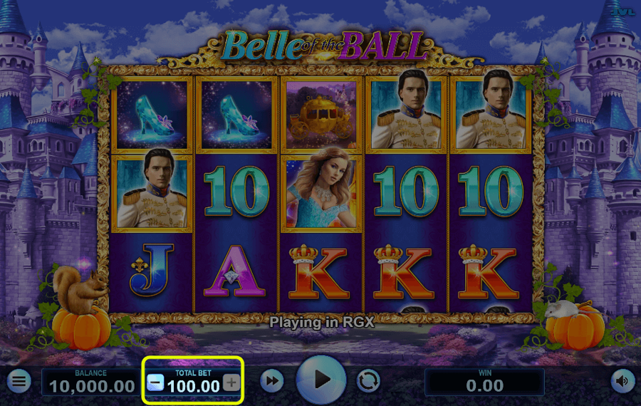 Belle of the Ball Выберите свою ставку