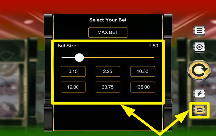 Bells and Holly Multiplier Retro Roller FAITES VOTRE PARI.