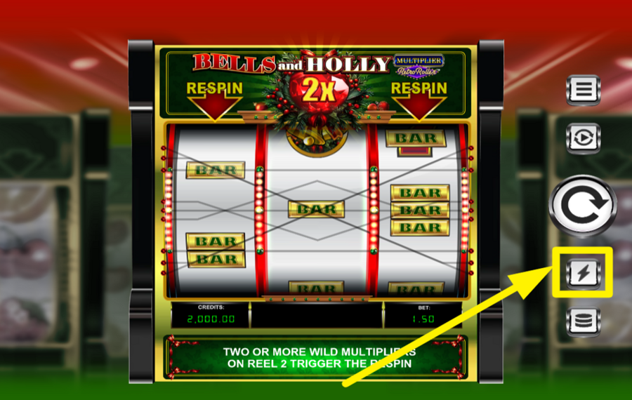 Bells and Holly Multiplier Retro Roller CHANGER LA VITESSE.