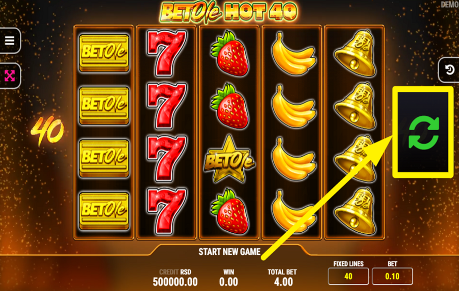 Bet Ole Hot 40 SPIN TO WIN!