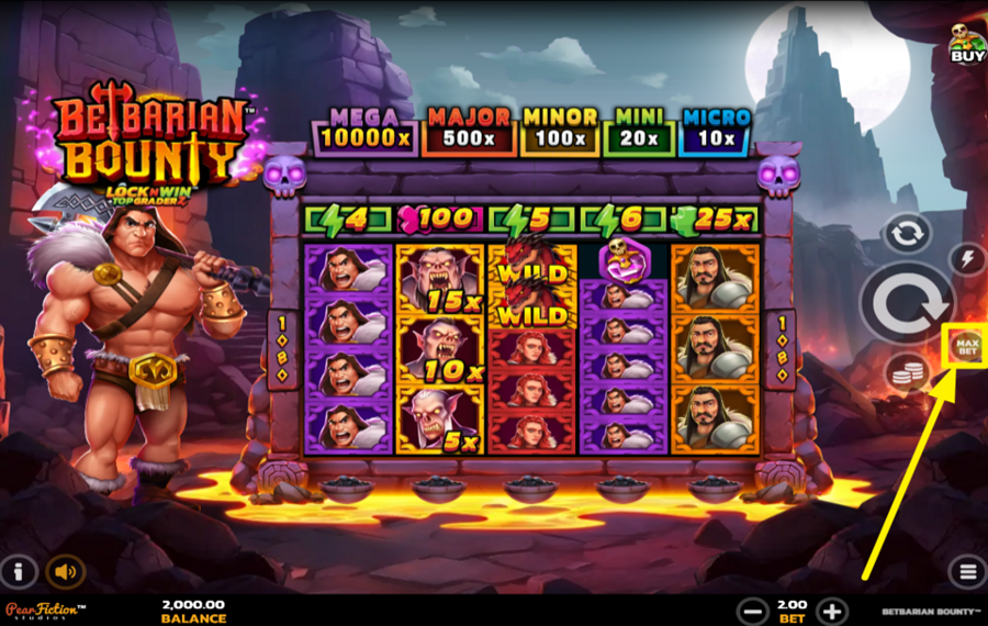 Betbarian Bounty ВЫБЕРИТЕ ЛУЧШИЙ ВАРИАНТ СТАВКИ.