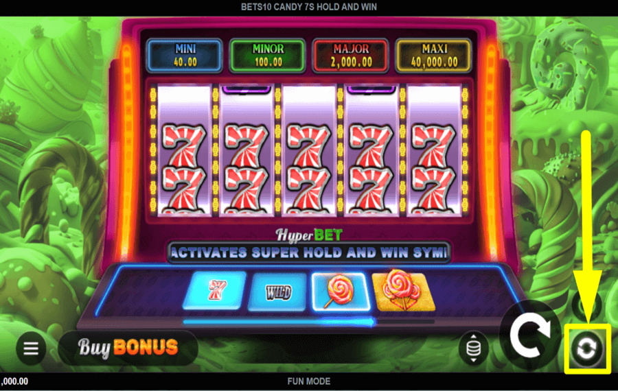 Bets10 Candy 7s Hold and Win АКТИВИРУЙТЕ АВТОВОСПРОИЗВЕДЕНИЕ.