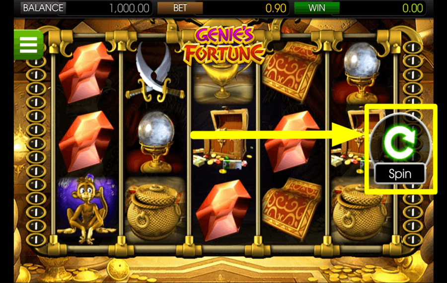 BetSoft Genies Fortune ALLEZ FAIRE UN TOUR.