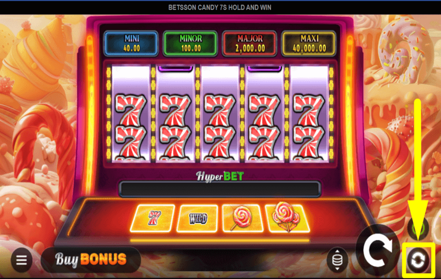 Betsson Candy 7s Hold and Win PROCEED WITH AUTOPLAY.