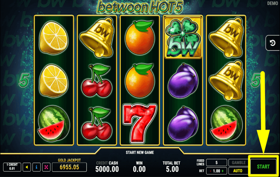 Betwoon Hot 5 ПОЛУЧИТЕ ПРИЗ.