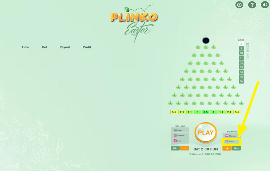 BGaming Easter Plinko AUTOMATIZAR LAS ENTREGAS.