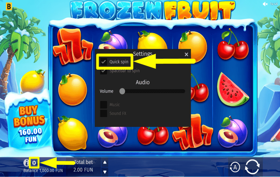 BGaming Frozen Fruit ВЫХОДИТЕ НА УЛУЧШЕННЫЙ УРОВЕНЬ ИГРЫ.