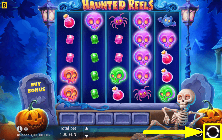 BGaming Haunted Reels ВРАЩАЙТЕСЬ, ЧТОБЫ ПОБЕДИТЬ.