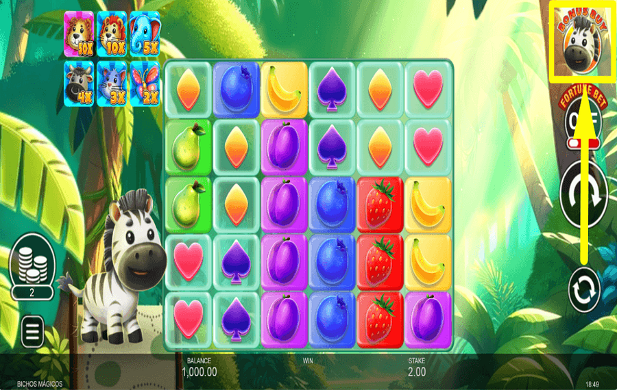 Bichos Magicos GRAB THE BONUS.