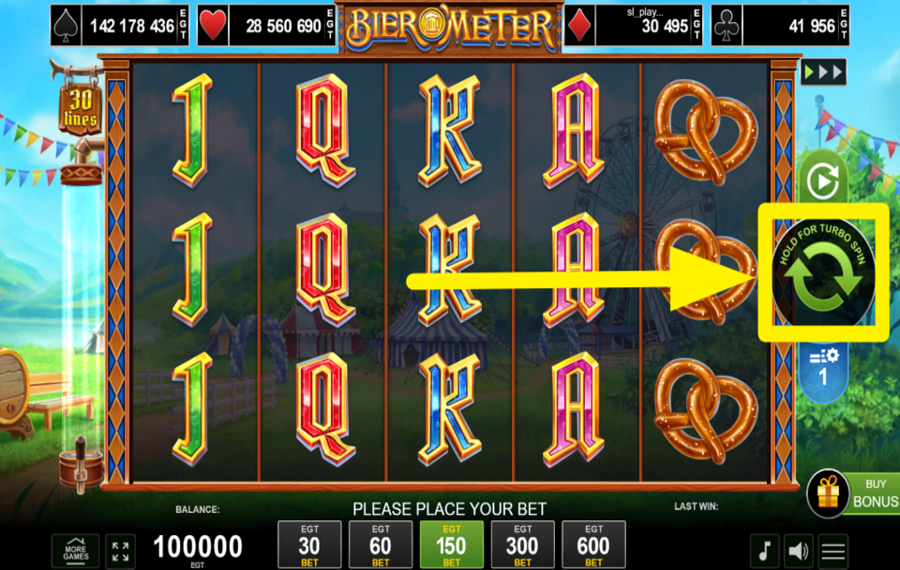 Bier O Meter SPIN THE REELS.