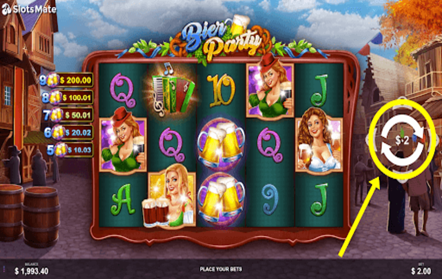 Bier Party Click / Tap the “Play” Button