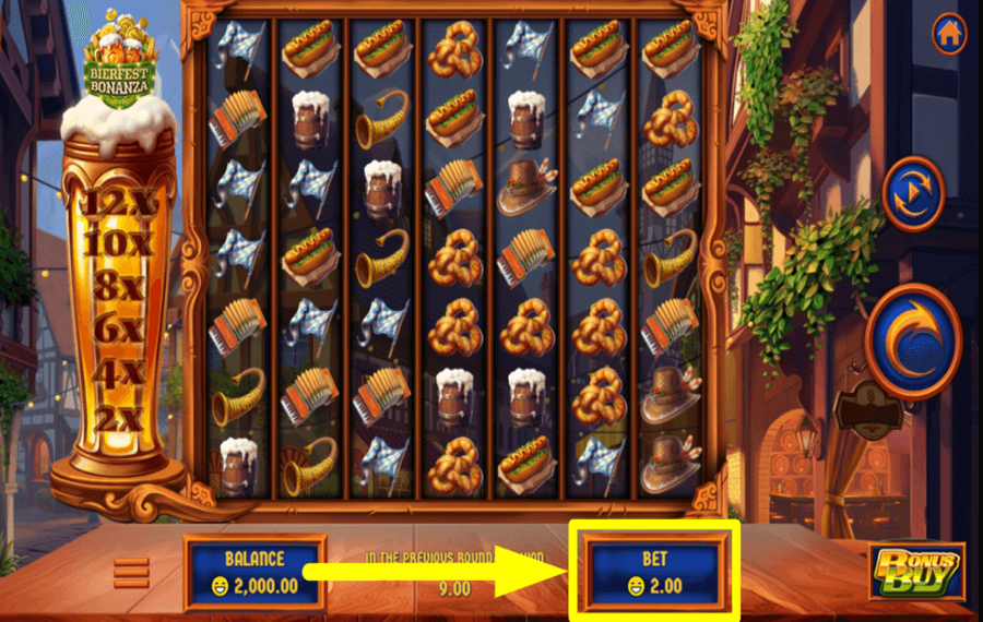 Bierfest Bonanza SELEZIONA LA SCOMMESSA.
