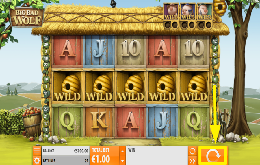 Big Bad Wolf Quickspin ПРИСОЕДИНЯЙТЕСЬ К СПИННИГУ.