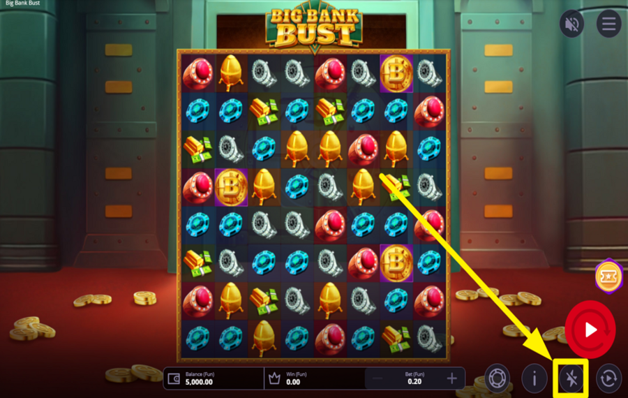 Big Bank Bust ACCELERA L'AZIONE.