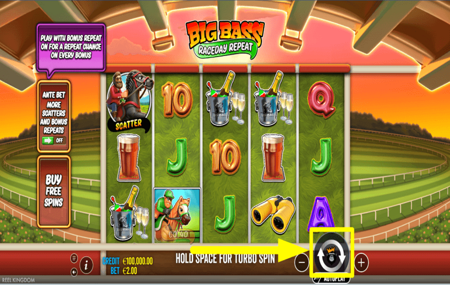 Big Bass Raceday Repeat AIM FOR THE PRIZE.