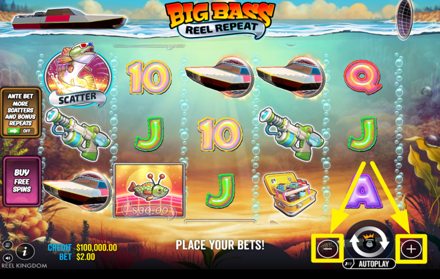 Big Bass Reel Repeat AJUSTEZ VOTRE PARI.