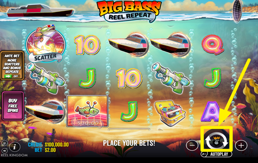 Big Bass Reel Repeat TOURNEZ POUR RÉUSSIR.