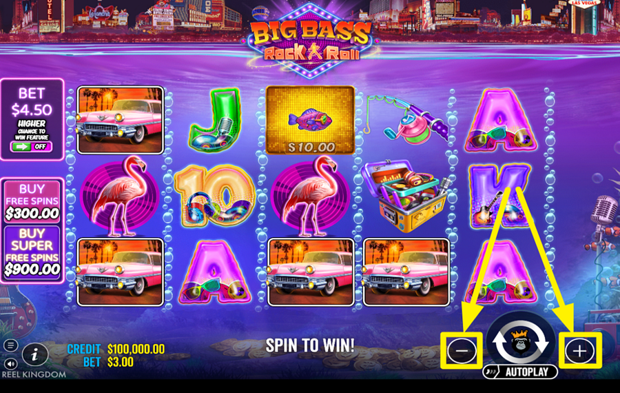 Big Bass Rock and Roll AJUSTA TU APUESTA.